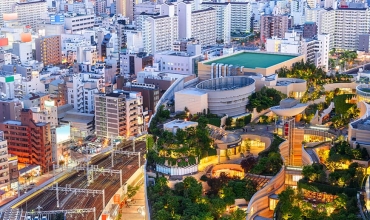 Namba Parks w Osace - wyjątkowy kompleks wielofunkcyjny, który łączy nowoczesną architekturę z naturą