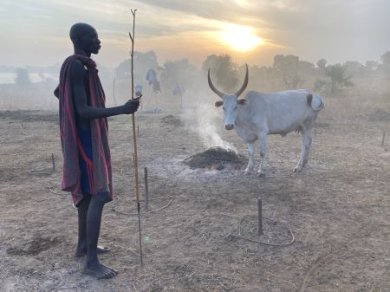 plemię Mundari Sudan Południowy