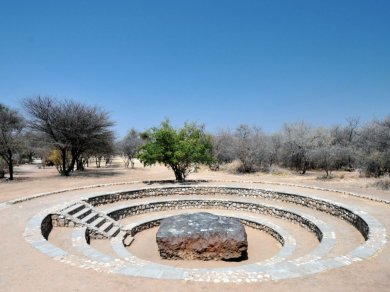 meteoryt Hoba - wycieczka Namibia